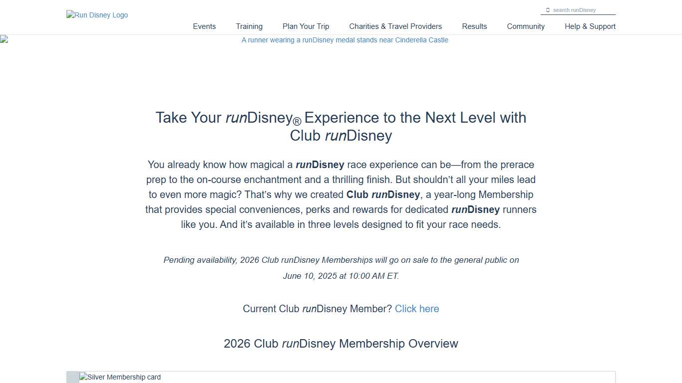 Club runDisney runDisney